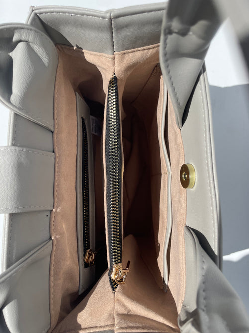 TOTE CHICA GRIS