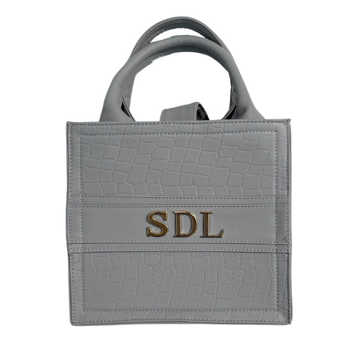 TOTE CHICA GRIS